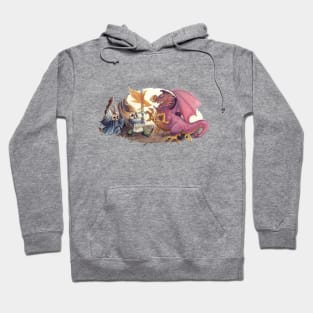 Fennec Foxes: Dragon Hoodie